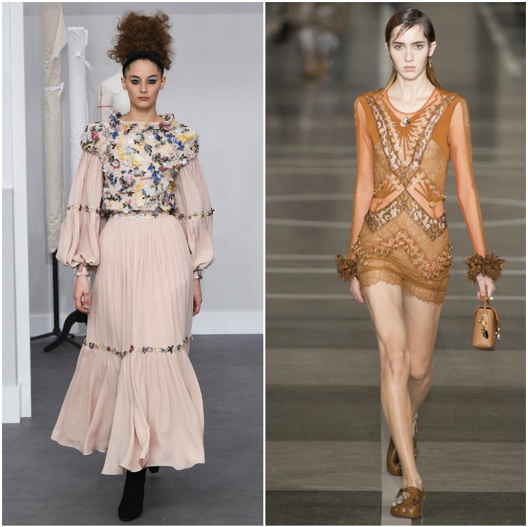Chanel; Christopher Kane. 