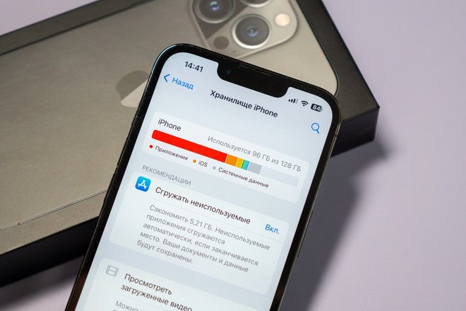 iPhone 13 Pro Хранилище