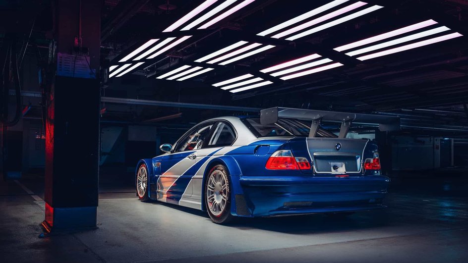 BMW M3 GTR из игры NFS