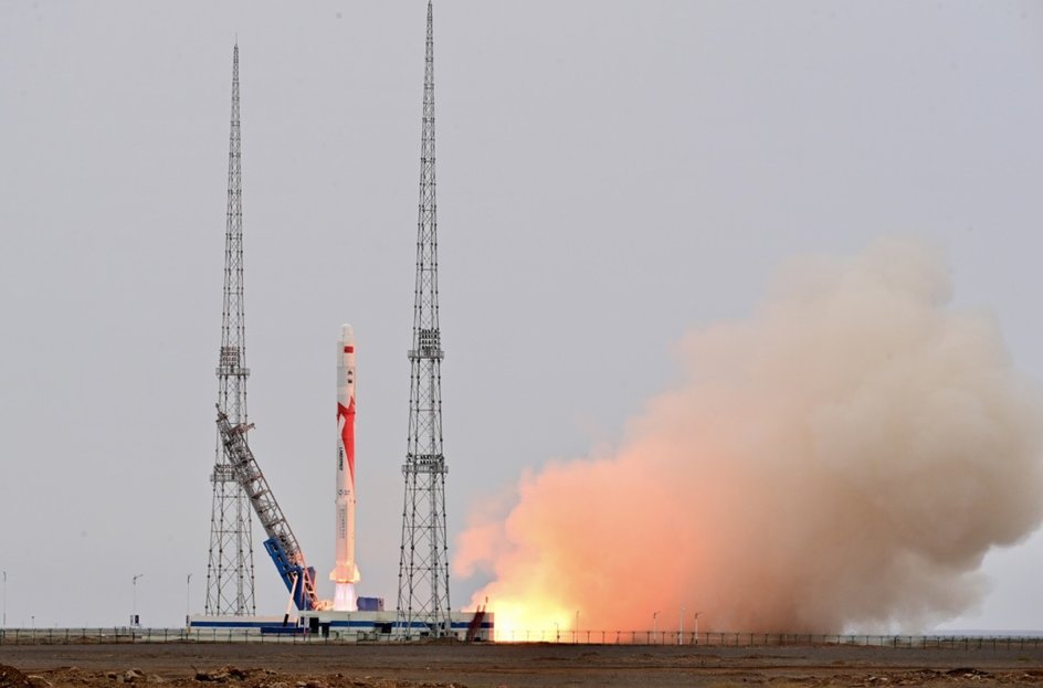 Момент запуска Zhuque-2 Момент запуска Zhuque-2