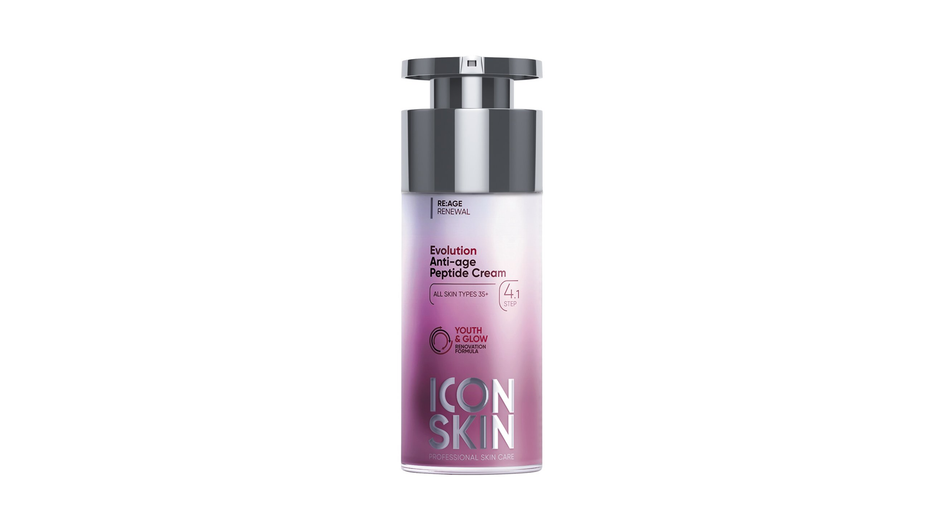 Омолаживающий пептидный крем для лица бренда Icon Skin серия Age Evolution Anti-Age Peptide Cream Омолаживающий пептидный крем для лица бренда Icon Skin серия Age Evolution Anti-Age Peptide Cream