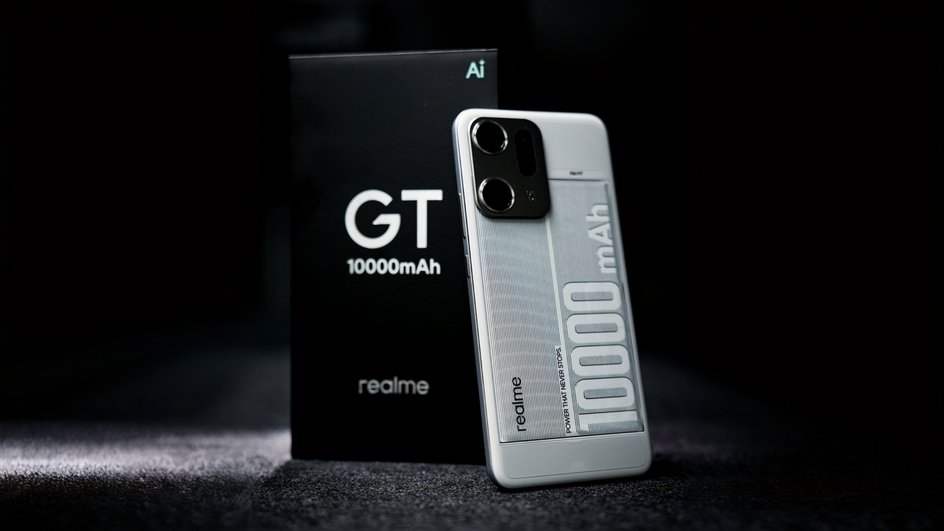 Смартфон realme с батареей 10 000 мАч Смартфон realme с батареей 10 000 мАч