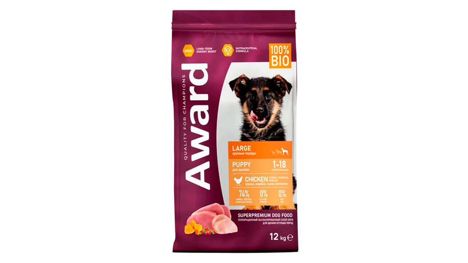 Корм для щенков AWARD Large Puppy