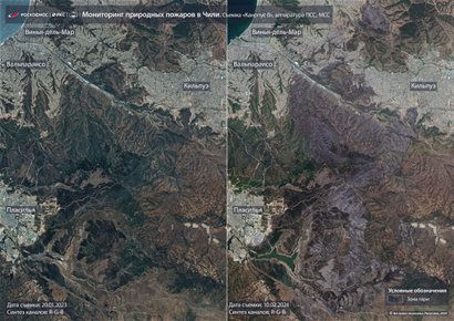 Снимки со спутников «Канопус-В»