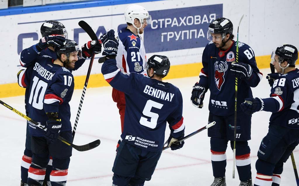 Московское «Динамо» и «Торпедо» вышли в плей-офф Континентальной хоккейной лиги