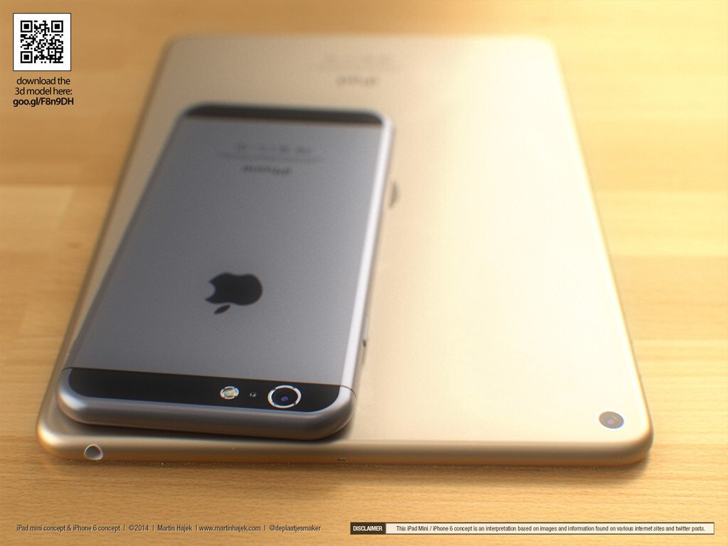 Новый дизайн iPad mini и iPhone 6 (фото) - Hi-Tech Mail.ru