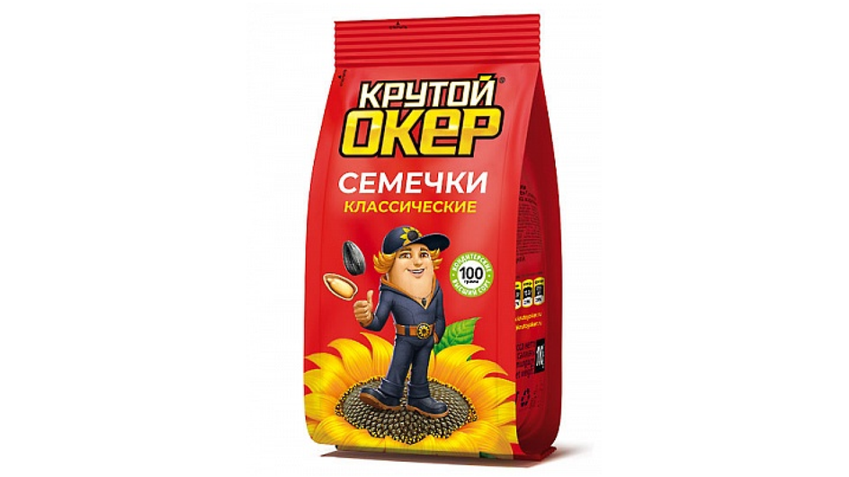 Жареные семечки подсолнуха фирмы «Крутой Окер» Жареные семечки подсолнуха фирмы «Крутой Окер»