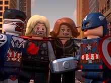 Кадр из Лего Мстители Marvel: Код красный