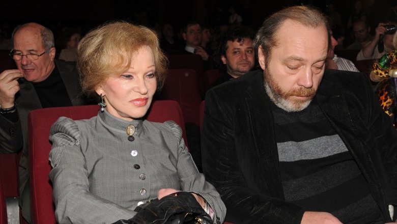 Людмила Гурченко с супругом
