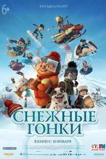 Снежные гонки: постер