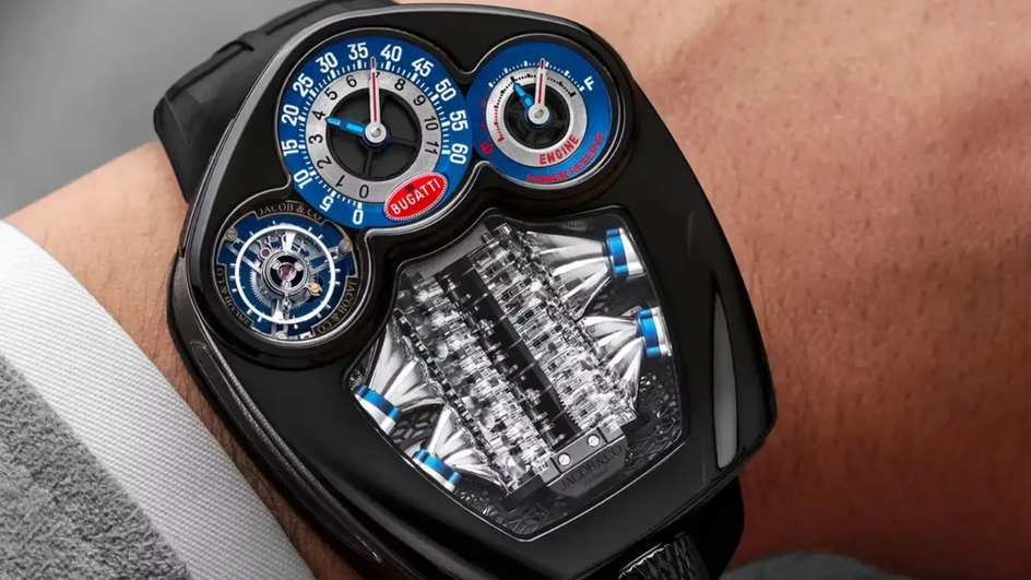 Часы Bugatti на руке Часы Bugatti на руке