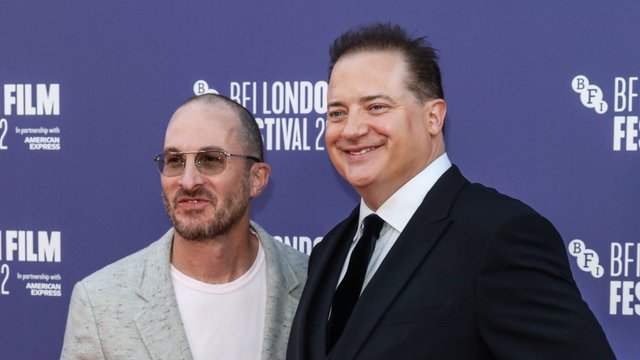 Даррен Аронофски и Брендан Фрейзер