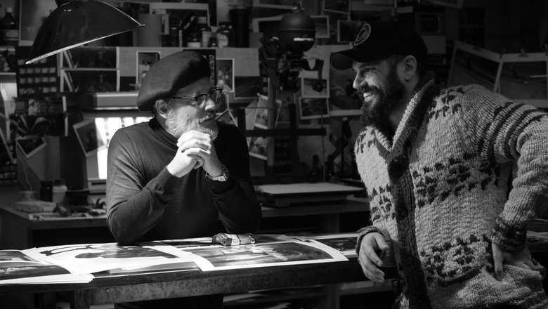 Джонни Депп и Эндрю Левитас на съемках фильма «Великий»