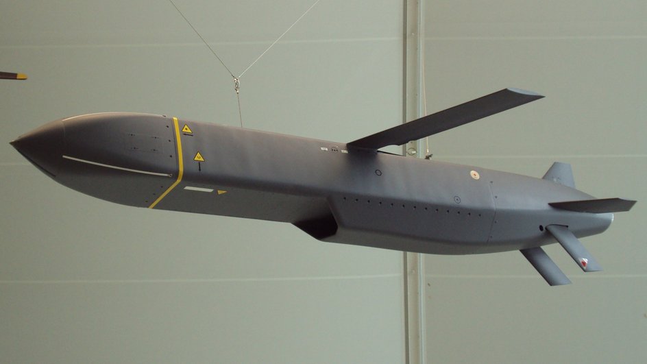 Ракета Storm Shadow в музее RAF, Лондон