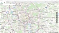 Интерфейс приложения «Карты Windows» Интерфейс приложения «Карты Windows»