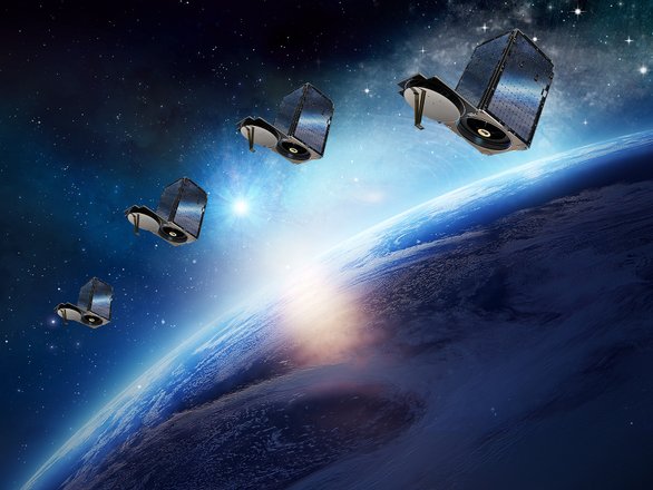 Система спутников SkySat. Фото: Planet