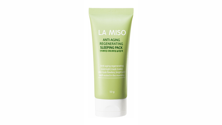 Антивозрастная ночная корейская маска для лица фирмы LA MISO серия Anti-Aging Regenerating Sleeping Pack Антивозрастная ночная корейская маска для лица фирмы LA MISO серия Anti-Aging Regenerating Sleeping Pack