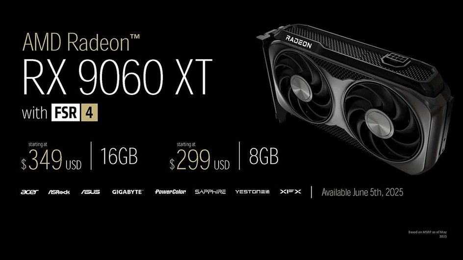 AMD Radeon RX 9060 XT