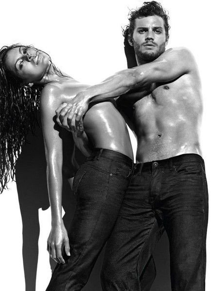Джейми Дорнан и Ева Мендес в рекламе Calvin Klein Джейми Дорнан и Ева Мендес в рекламе Calvin Klein