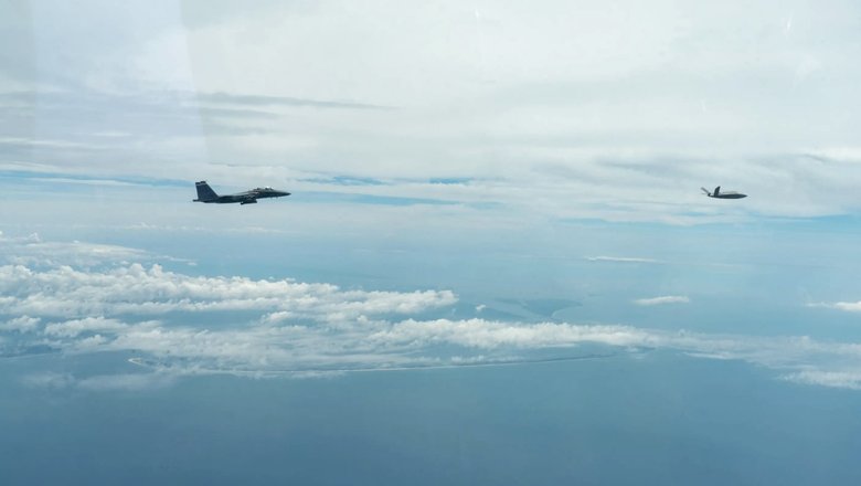 Полет Valkyrie. Фото: ВВС США