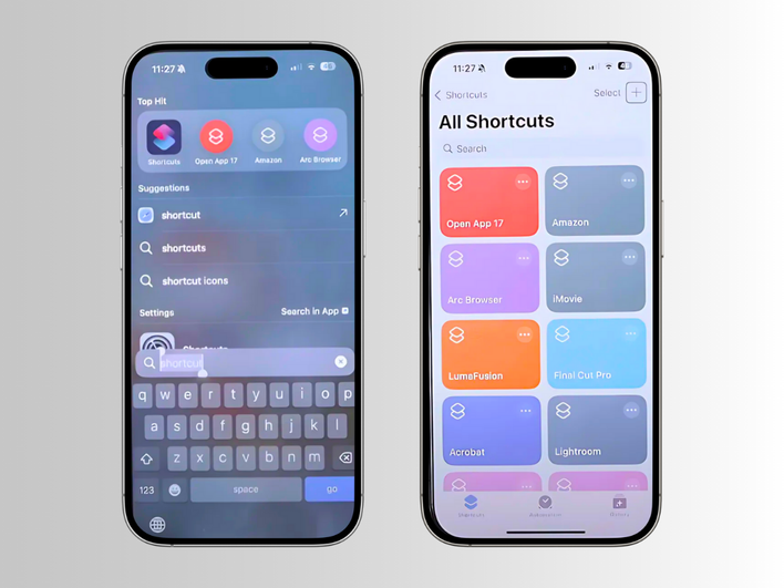 Shortcuts или «Команды» в iOS 18 Shortcuts или «Команды» в iOS 18