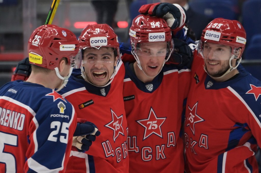 ЦСКА обыграл «Металлург» и одержал третью победу подряд в Континентальной хоккейной лиге