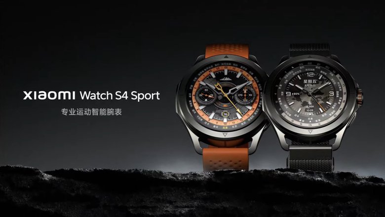 Дизайн часов Xiaomi Watch S4 Sport