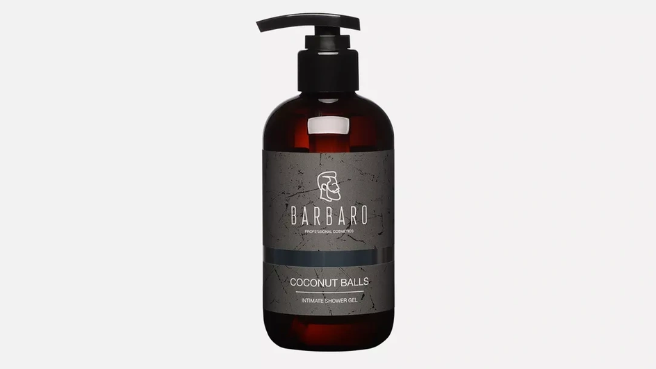 Гель для мужской интимной гигиены Coconut Balls, Barbaro Гель для мужской интимной гигиены Coconut Balls, Barbaro