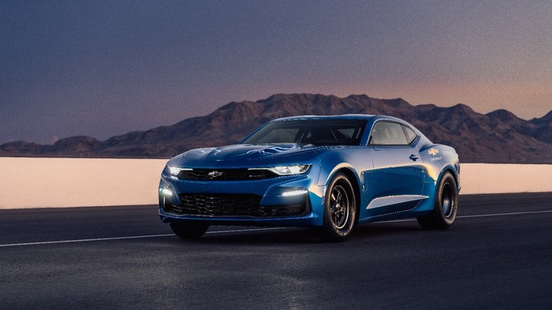 slide image for gallery: 23843 | Chevrolet eCOPO Camaro. Выставка SEMA в Лас-Вегасе