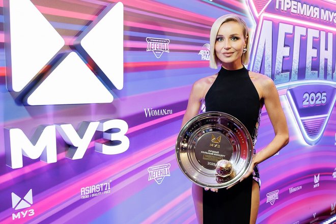 Полина Гагарина на «Премии Муз-ТВ 2025», фото: пресс-служба Полина Гагарина на «Премии Муз-ТВ 2025», фото: пресс-служба