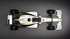 Гоночный болид команды Brawn GP Формулы-1