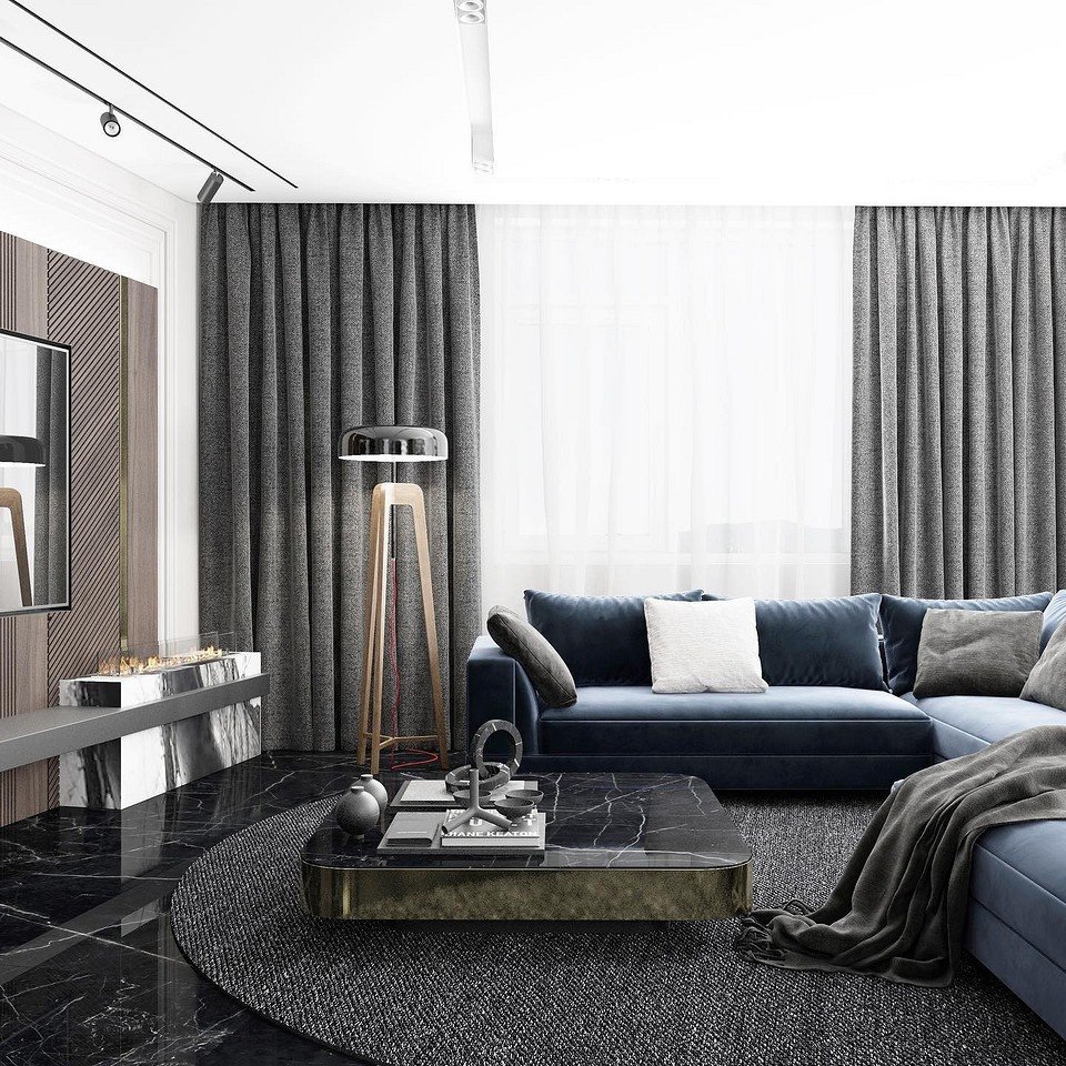 Синий диван в интерьере: советы по выбору и лучшие варианты сочетаний + 60фото - Дом Mail.ru