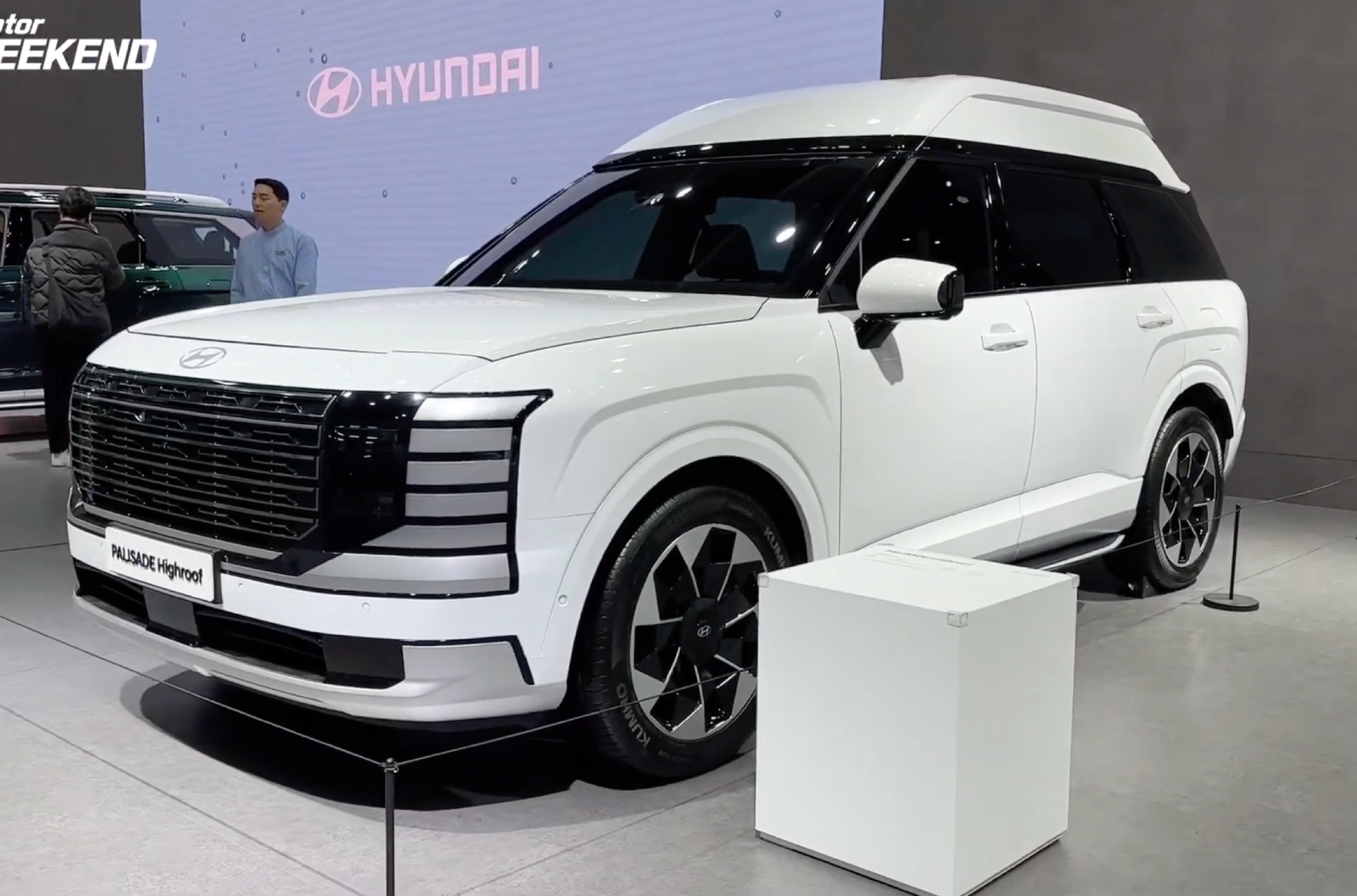 Представлен Hyundai Palisade с необычной крышей. Он выше двух метров Представлен Hyundai Palisade с необычной крышей. Он выше двух метров