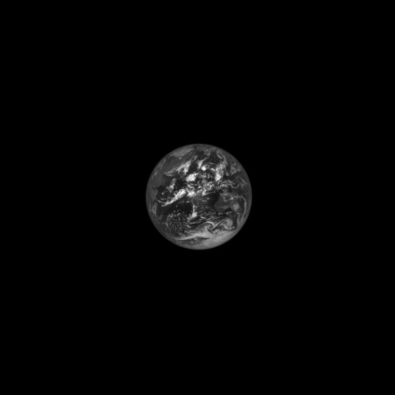 Еще один снимок, сделанный научными приборами «Люси». Источник: NASA/Goddard/SwRI