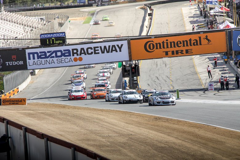 Mazda Raceway Laguna Seca &mdash; некоммерческое предприятие, управляющее принадлежащей властям Калифорнии трассой. Доходы поступают от взносов спонсоров (крупнейший &mdash; как раз Mazda) и проводимых мероприятий (гонки, школы вождения, клубные соревнования, частная аренда и тесты), а всё, заработанное сверх покрывающей расходы суммы, идёт на благотворительность