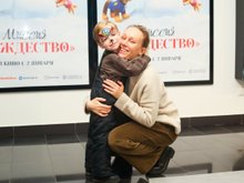 Ольга Ломоносова с сыном