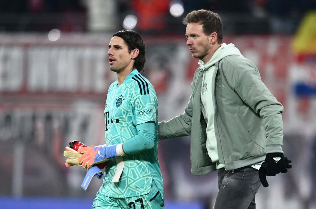 «Лейпциг» и «Бавария» сыграли вничью в матче чемпионата Германии