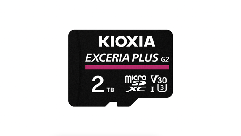 Так выглядит Exceria Plus G2 microSDXC на 2 ТБ. Фото: Kioxia