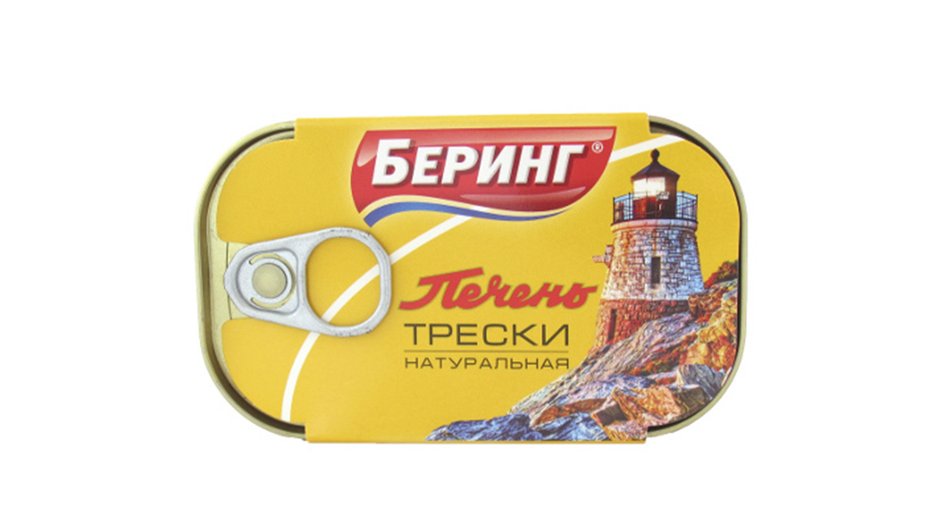 Печень трески «Беринг». Печень трески «Беринг».