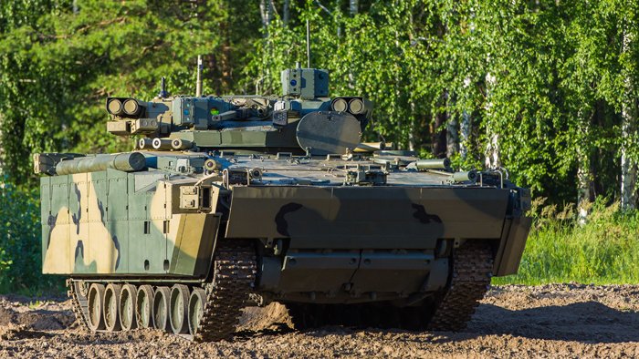 «Курганец-25» на испытаниях в 2017 году «Курганец-25» на испытаниях в 2017 году