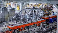 Производство Tenet в России на бывшем заводе Volkswagen в Калуге. Новый сварочный цех