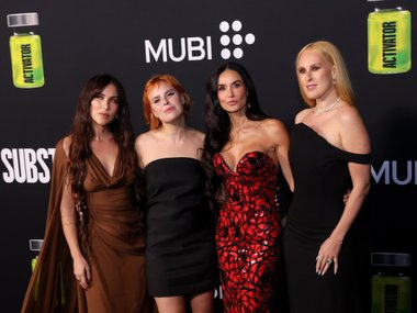 Деми Мур, Скаут, Таллула и Румер Уиллис Деми Мур, Скаут, Таллула и Румер Уиллис