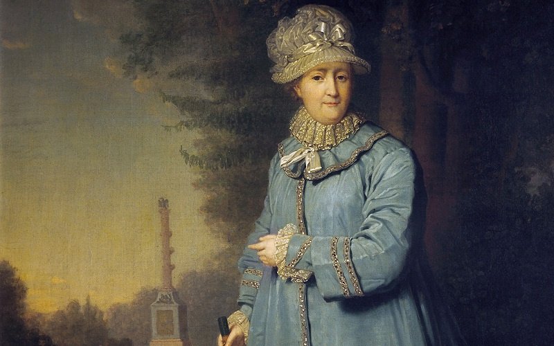 В.Л. Боровиковский. Екатерина II на прогулке в Царскосельском парке. 1794 г. 