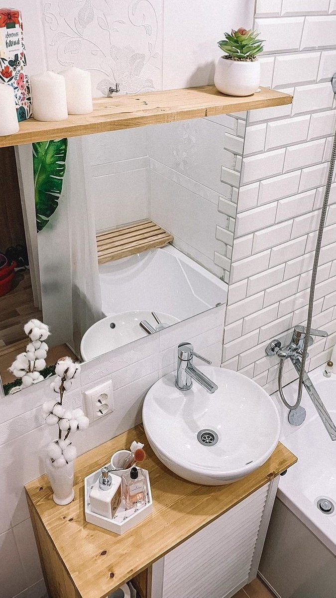 До и после: 4 бюджетных преображения ванных комнат и санузла