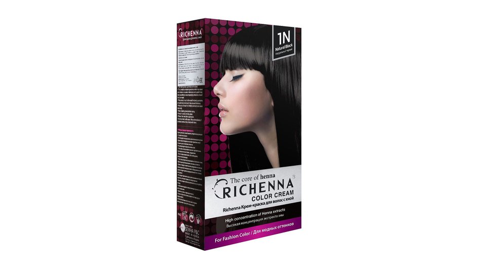 RICHENNA Крем-краска для волос с хной. RICHENNA Крем-краска для волос с хной.