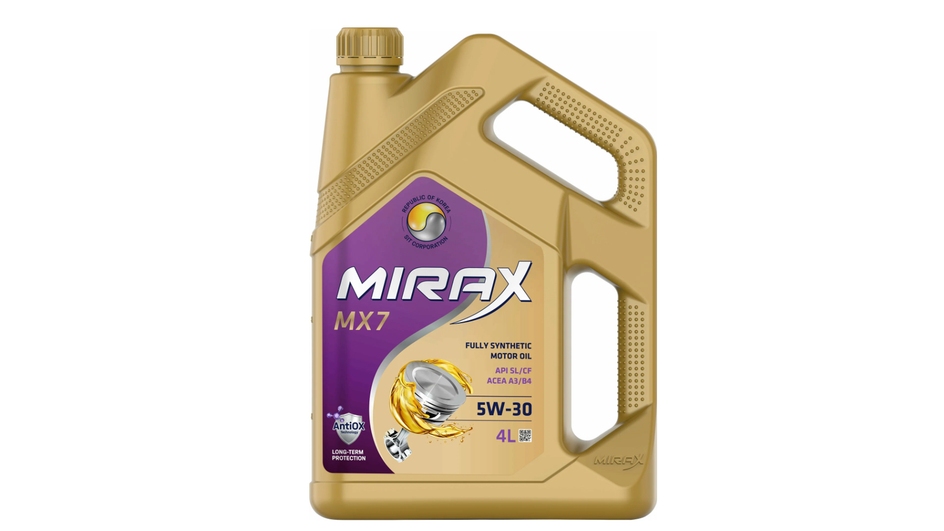 Масло MIRAX MX7 5W-30 Масло MIRAX MX7 5W-30