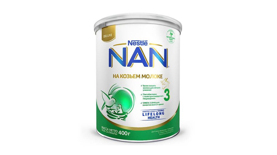 Смесь на козьем молоке Nan — на козьем молоке Смесь на козьем молоке Nan — на козьем молоке
