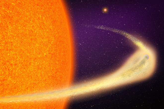 Тающая экзопланета Тающая экзопланета
