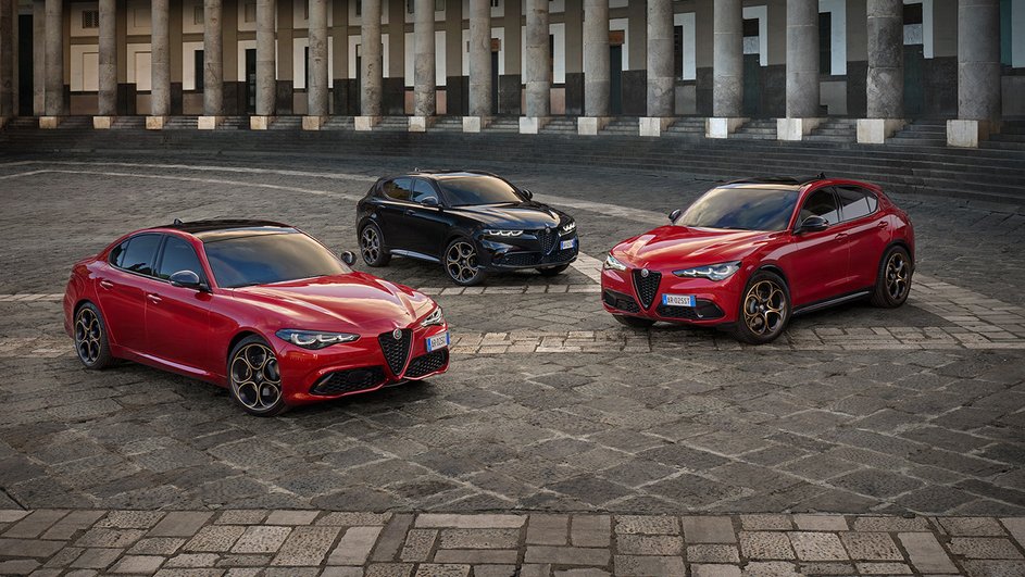 Alfa Romeo Tonale, Stelvio и Giulia в версии Intensa