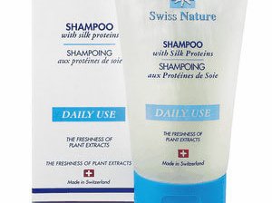 Slide image for gallery: 2818 | Увлажняющий протеиновый шампунь для нормальных и сухих волос Swiss Nature Shampoo with Silk Proteins, Swiss Nature, 380 руб.